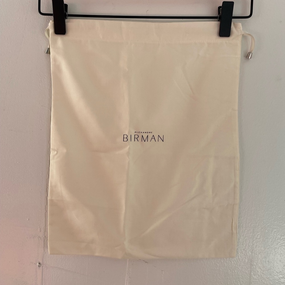 Alexandre Birman Ivory Dust Bag